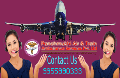 Experience Advanced Quality Medical Supported Air Ambulance Service in Kolkata and Mumbai