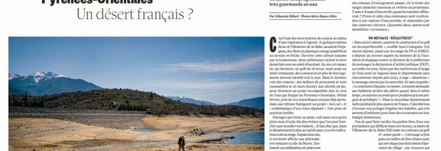 Un très bel article du Nouvel Obs à propos du projet de golf de la Raho