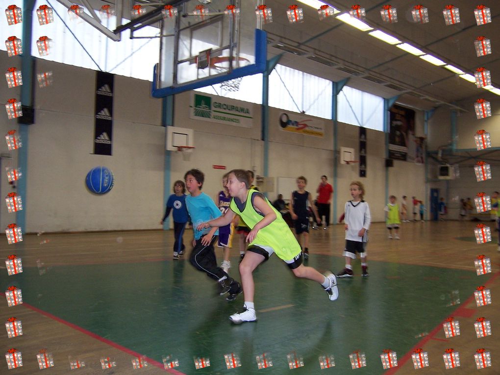 Tournoi de Noel JDA 15 Décembre 2010 - école mini basket et poussins