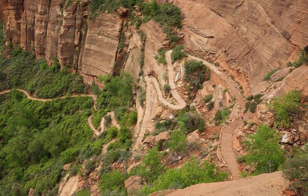 J12 - Mercredi 07/05/2014 - Zion NP (Angels Landing et Kolob Canyons Road) > Yant Flat