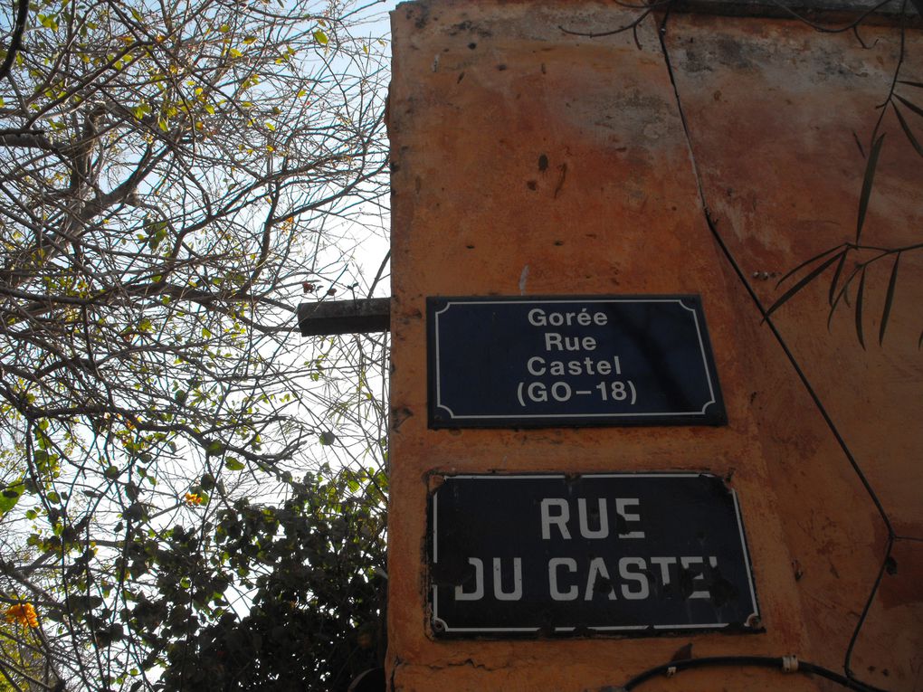 Nous avons fait le chemin de Croix sur l'île de Gorée au vendredi saint