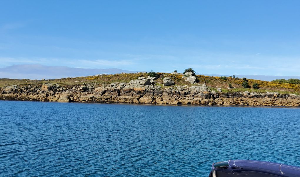 Arrivée au Scilly sous l’oeil attentif de l’équipage