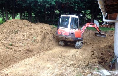 Travaux de terrassement.....