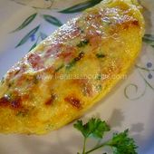 Omelette au Chorizo et Jambon - L'Eau à la Bouche