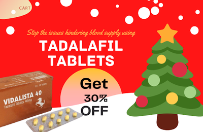 Stop the issues hindering blood supply using tadalafil tablets
