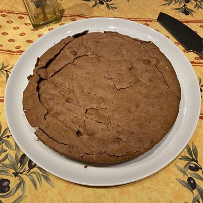 Gâteau au chocolat et à l'huile d'olive