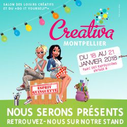 Salon Creativa Montpellier 2018