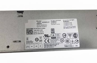 Nuovo HCWV2 H255ES-01 255W Power Supply For Dell Optiplex 3020 7020 9020 SFF Alimentatore Alta qualita