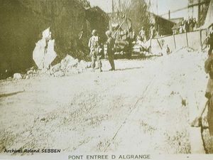 Histoire du pont menant d'Algrange vers Knutange.....