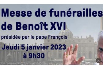 MESSE DE FUNÉRAILLES DE BENOIT XVI : LA VIDÉO 