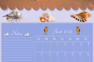 Calendrier ~Aout 2012~
