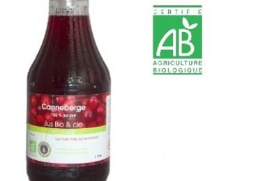 Jus de Canneberge Bio