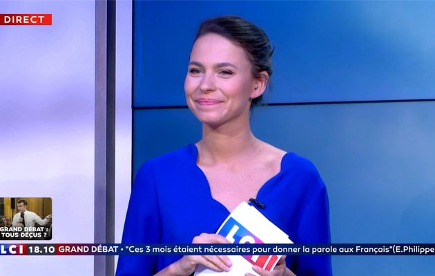 Camille Vigogne Le Coat 24H Pujadas LCI le 08.04.2019
