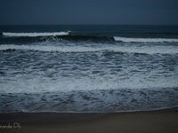 Lever du jour sur la plage de Vieux Boucau