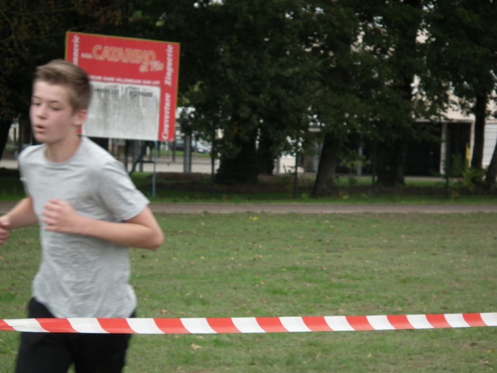 Résultats du cross