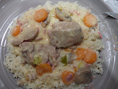 Blanquette de Veau au Cookéo