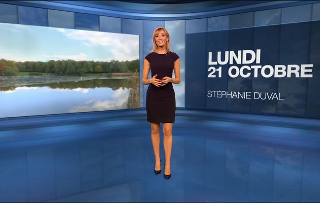 Stéphanie Duval Météo M6 le 21.10.2019