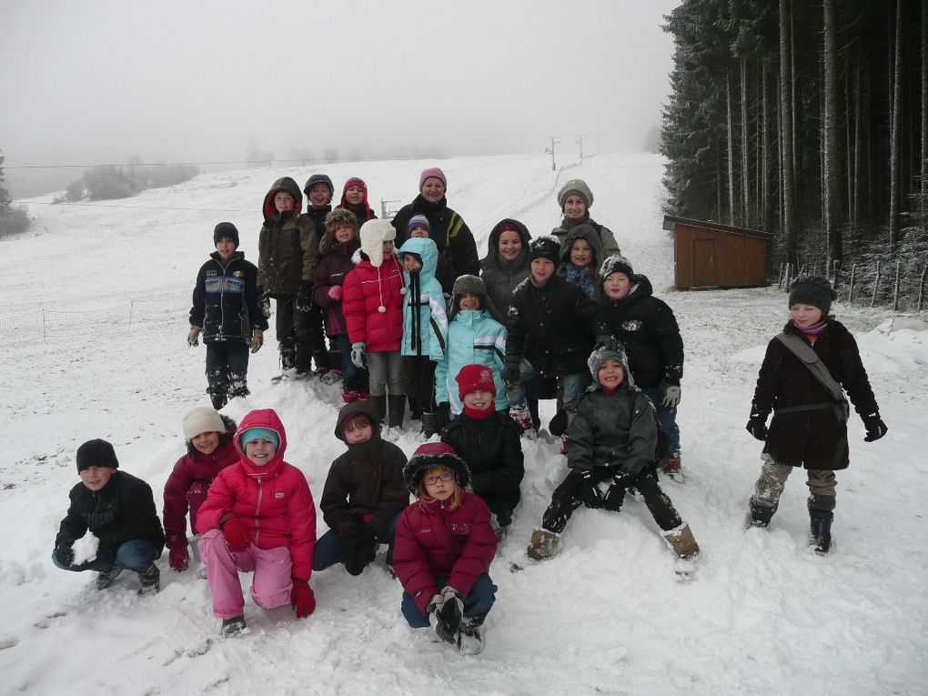 Enfin de la neige!