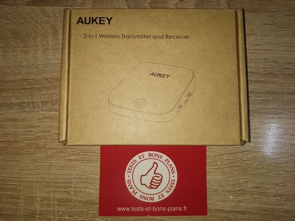 test du transmetteur Bluetooth apt-X universel (émetteur – récepteur) nomade Aukey BR-O2 @ Tests et Bons Plans