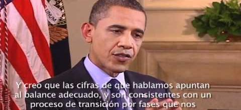 Entrevista con el Presidente Obama: Video