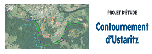  Ustaritz: concertation publique sur le projet de contournement de Ustaritz jusqu’au 16 décembre 