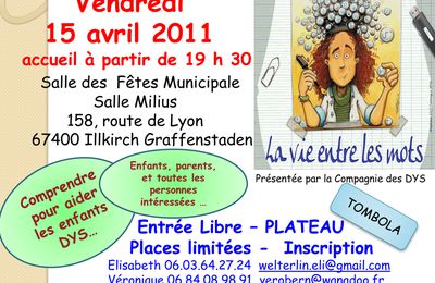 Pièce de théâtre sur la Dyslexie en Alsace