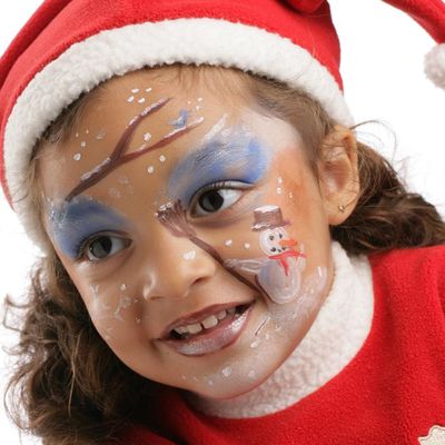 maquillage de Noël pour les enfants