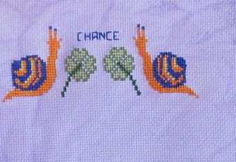 Broderie chance