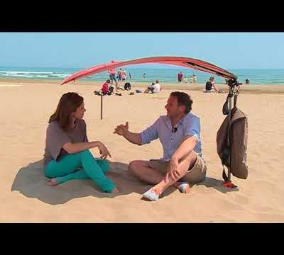 Un parasol qui ne s'envole pas...