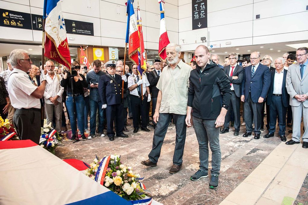 75ème ANNIVERSAIRE de la Libération de la Gare de TOULOUSE MATABIAU