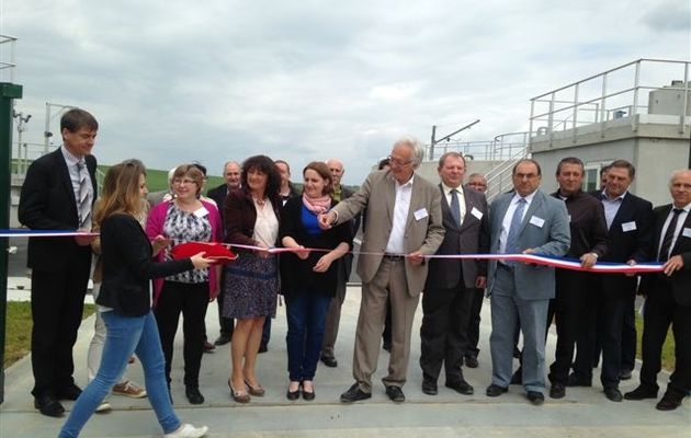 Inauguration de la station d'épuration