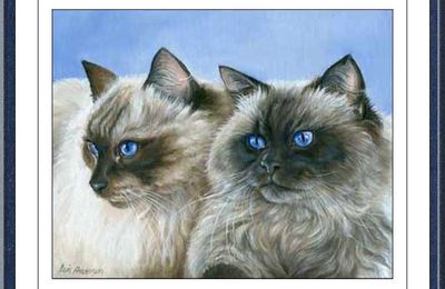 Lois Andersen - 2 Ragdolls - 2005