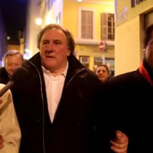Depardieu se déchaîne au carnaval de Nice