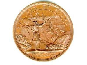 mes jetons louis XIV XV..en bronze et pièces en argent