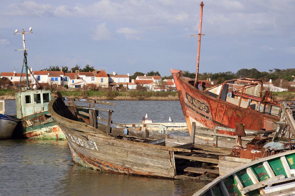 Album - Cimetière de bateaux à Noirmoutier