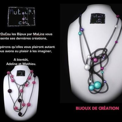 Les nouveautés bijoux AutourDuCou par MaLine cru classé 2008