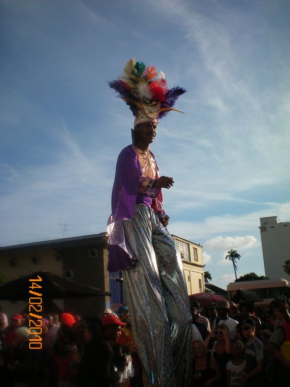 Des photos du Carnaval du Dimanche gras à Fort-de-France en Martinique.