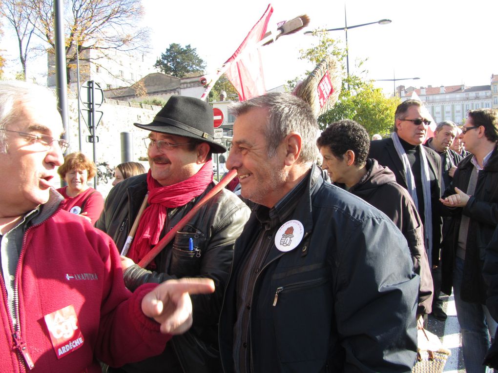 Valence, manifestation du 6 novembre, on est toujours là !
