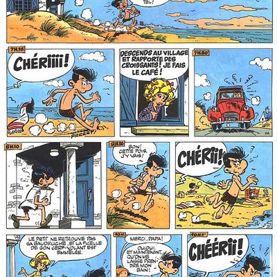 Planche bd boule et bill