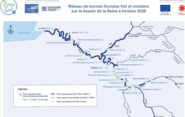 Un nouvel élan pour la transition énergétique fluviale : le réseau Borne & Eau s’étend
