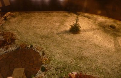 Première neige pour Halloween!