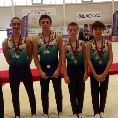 COMPETITION INTERDEPARTEMENTALE GAM à BLAGNAC le 10 AVRIL 2022