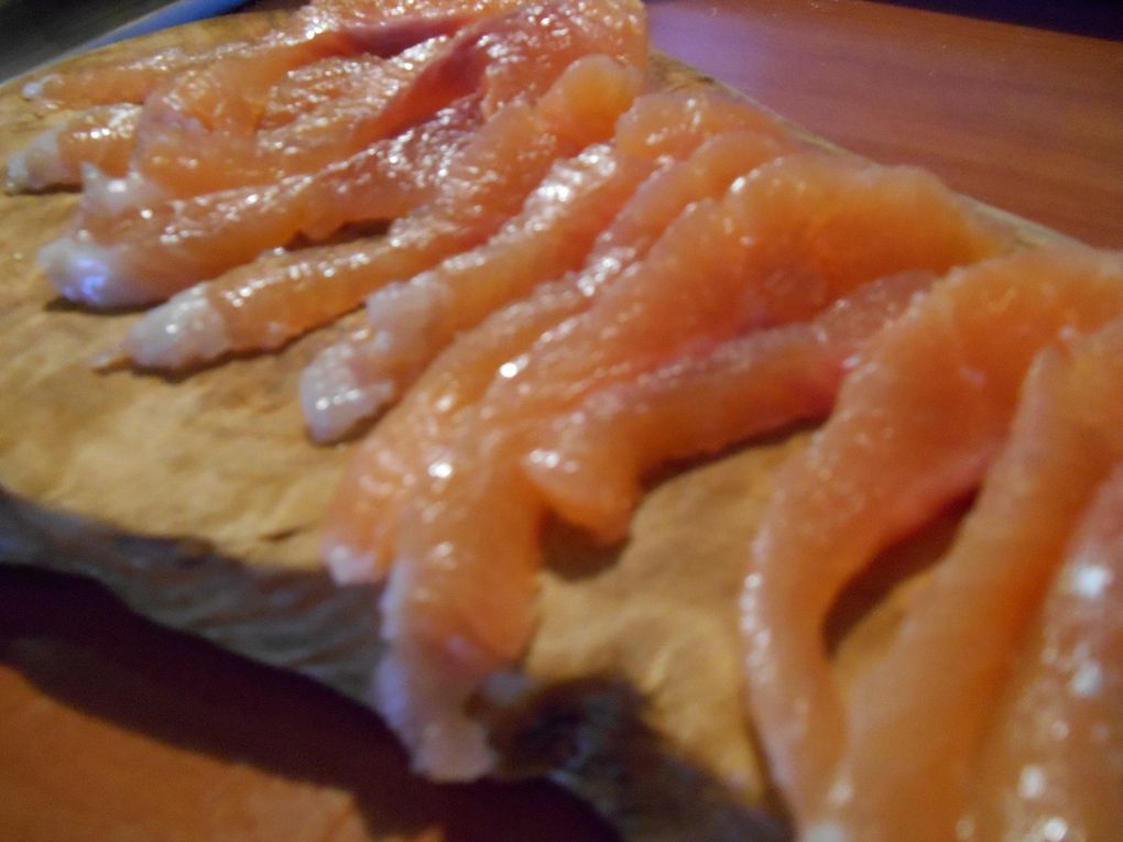 Truite marinée façon gravlax