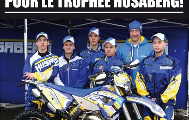 26/02/2012: Les pilotes du Trophée Husaberg à Rognée