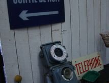 ANCIENNE PLAQUE DE GARE (VENDUE)