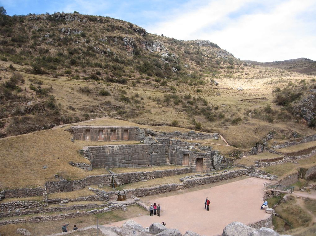 Notre séjour a Cusco. La ville et les sites archéologiques proches.