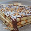 Crêpes au chocolat et à la noix de coco