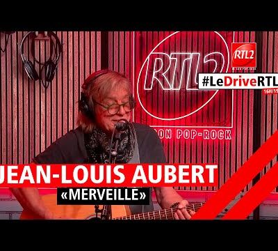 Jean-Louis Aubert interprète "Merveille" en live dans #LeDriveRTL2 du 21/06/24