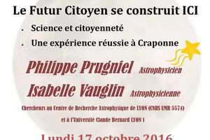 Conférence Sciences et Citoyenneté