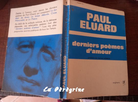 Derniers poèmes d'Amour de Paul Eluard